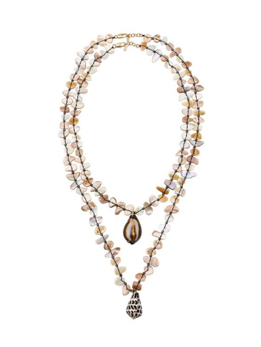 ZARA PACK OF 2 SHELL NECKLACES
